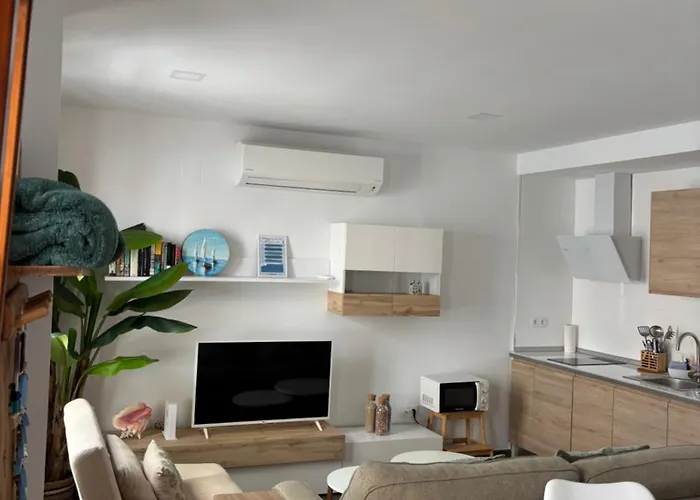 Loft Boutique En La Caleta Lägenhet